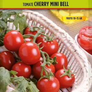 Tomate Cherry Mini Bell, semilla hortícola 0,5g.